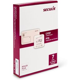 LavaTap Secure C1727 - منظم حرارة للغرف قابل للبرمجة بقناتين LavaTap Secure C1727 2 Channel Programmable Room Thermostat