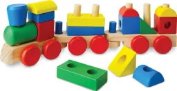 ميليسا آند دوغ قطار التجميع الخشبي Melissa & Doug Stacking Train