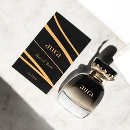 عطر لافيد اورا كيس أوف روز 100 مل بخاخ أو دو بارفان للنساء KHADLAJ LA FEDE AURA KISS OF ROSE EAU DE PARFUM FOR WOMEN 100ML