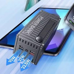 باور بانك بسعة 50,000mAh متعدد المنافذ و شحن سريع من REMAX REMAX RPP-161 –  Container Series 50000mAh