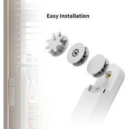 محرك ستائر Aqara Roller Shade Driver E1، مع ميزات الجدولة والتحكم الصوتي Aqara Roller Shade Driver E1, Schedule and Voice Control