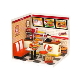 مطعم البرغر اللطيف المصغّر Yum Yum Burger Restaurant Miniature