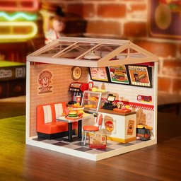 مطعم البرغر اللطيف المصغّر Yum Yum Burger Restaurant Miniature