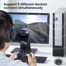 محول بلوتوث UGREEN إصدار 5.0 بمدى 20 متراً UGREEN Bluetooth Adapter 5.0V 20 Meter Range