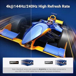 كابل UGREEN من USB Type-C إلى HDMI بدقة 8K وتردد 60 هرتز UGREEN USB Type – C to HDMI 8K 60Hz Cable