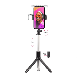 Selfie stick with built-in led F310S Selfie stick with built-in led F310S