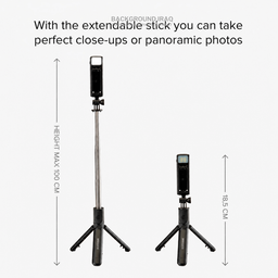 Selfie stick with built-in led F310S Selfie stick with built-in led F310S