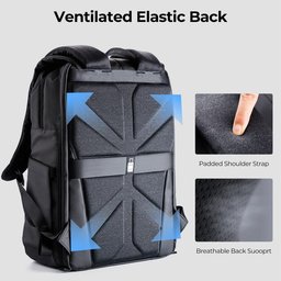 KF13.087AV6 Backpack 20L Urban Wander 01 (Black) KF13.087AV6 Backpack 20L Urban Wander 01 (Black)