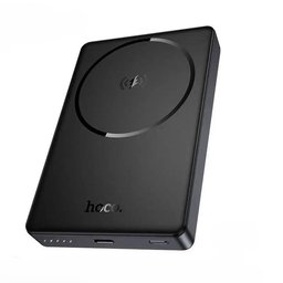 باور بانك hoco DB98A Storm مغناطيسي 10000 مللي أمبير بشحن لاسلكي 15W وسلكي PD 20W بهيكل معدني نحيف hoco DB98A Storm Magnetic Power Bank 10000mAh 15W