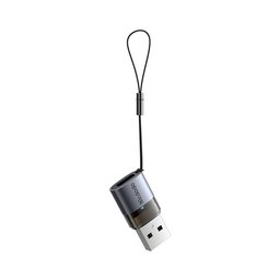 محول OTG Mcdodo OT-7580 من USB-C إلى USB-A 3.0 بسرعة 5Gbps وشحن 18W مع إضاءة وحبل Mcdodo OT-7580 USB-C To USB-A Adapter 18W