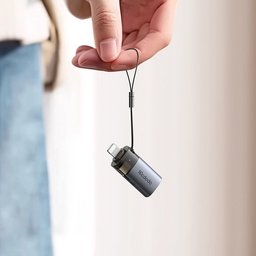 محول OTG Mcdodo OT-785 من USB-A إلى Lightning مع قارئ بطاقات TF مدمج 2 في 1 بسرعة 480Mbps مع حبل Mcdodo OT-785 Lightning OTG Card Reader