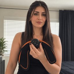جهاز مساج وشد عضلات الورك والمؤخرة بتقنية EMS مع 6 برامج و9 مستويات شدة EMS Hip and Buttocks Muscle Stimulator and Massager with 6 Modes and 9 Intensity Levels