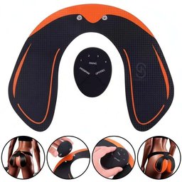 جهاز مساج وشد عضلات الورك والمؤخرة بتقنية EMS مع 6 برامج و9 مستويات شدة EMS Hip and Buttocks Muscle Stimulator and Massager with 6 Modes and 9 Intensity Levels