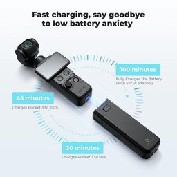 KF28.0139 5000mAh Fast Charging Battery Handle for Osmo Pocket 4/4p/3 KF28.0139 5000mAh Fast Charging Battery Handle for Osmo Pocket 4/4p/3