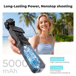 KF28.0139 5000mAh Fast Charging Battery Handle for Osmo Pocket 4/4p/3 KF28.0139 5000mAh Fast Charging Battery Handle for Osmo Pocket 4/4p/3