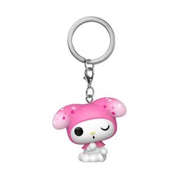 فنكو ميدالية مفاتيح Pocket Pop! My Melody (50th Anniversary) من Sanrio Funko Pocket Pop! Animation: Sanrio - My Melody