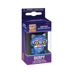 فنكو ميدالية مفاتيح Pocket Pop! Derpy من KPop Demon Hunters Funko Pocket Pop! Animation: KPOP Demon Hunters - Derpy