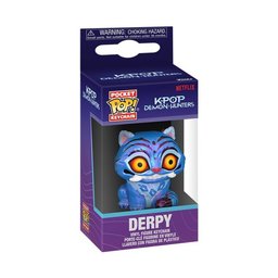 فنكو ميدالية مفاتيح Pocket Pop! Derpy من KPop Demon Hunters Funko Pocket Pop! Animation: KPOP Demon Hunters - Derpy