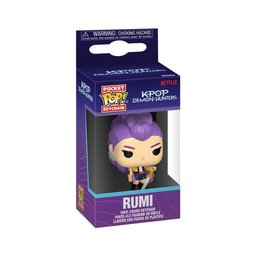 فنكو ميدالية مفاتيح Pocket Pop! Rumi من KPop Demon Hunters Funko Pocket Pop! Animation: KPOP Demon Hunters - Rumi
