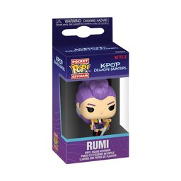 فنكو ميدالية مفاتيح Pocket Pop! Rumi من KPop Demon Hunters Funko Pocket Pop! Animation: KPOP Demon Hunters - Rumi