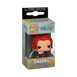 فنكو ميدالية مفاتيح Pocket Pop! Shanks من One Piece Funko Pocket Pop! Animation: One Piece - Shanks