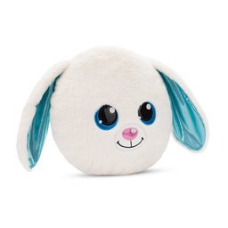 نيسي وسادة بشكل الأرنب Wolli-Dot من مجموعة GLUBSCHIS مقاس 32x32 سم NICI Cushion Glubschis Rabbit Wolli-Dot 32X32cm Figural
