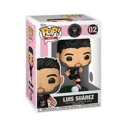 فنكو مجسم Pop! Luis Suárez من Inter Miami Funko Pop! Football: Inter Miami Luis Suarez (Away)