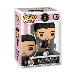 فنكو مجسم Pop! Luis Suárez من Inter Miami Funko Pop! Football: Inter Miami Luis Suarez (Away)