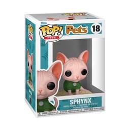 فنكو مجسم Pop! Sphynx من Funko Funko Pop! Pets: Pets S3 - Sphinx Cat