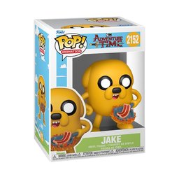 فنكو مجسم Pop! Jake with Bacon Pancakes من Adventure Time Funko Pop! ! Animation: Adventure Time S5 - Jake