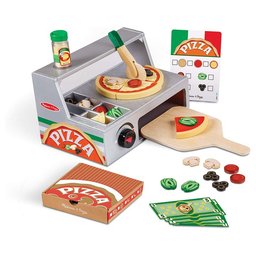 ميليسا آند دوغ مجموعة إعداد وخبز البيتزا Top & Bake Pizza Counter Melissa & Doug Top & Bake Pizza Counter