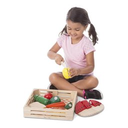 ميليسا آند دوغ مجموعة تقطيع الطعام للعب Cutting Food Melissa & Doug Cutting Food