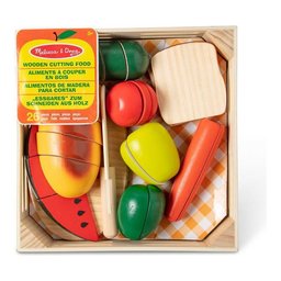 ميليسا آند دوغ مجموعة تقطيع الطعام للعب Cutting Food Melissa & Doug Cutting Food