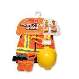 ميليسا آند دوغ مجموعة زي عامل بناء للعب الأدوار Melissa & Doug Construction Worker Role Play Costume Set