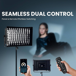 zsyb D1500 Professional Flat Panel LED Video Light Panel with Softbox & Grid zsyb D1500 Professional Flat Panel LED Video Light Panel with Softbox & Grid