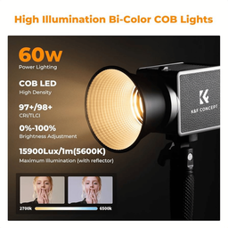 KF34.045 PL-60B 60W COB Photography light KF34.045 PL-60B 60W COB Photography light