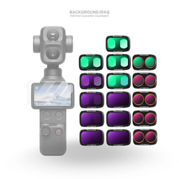KF Filter Set for DJI Osmo Pocket 4P 16-Pack Full Kit KF Filter Set for DJI Osmo Pocket 4P 16-Pack Full Kit