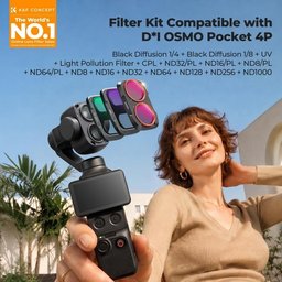 KF Filter Set for DJI Osmo Pocket 4P 16-Pack Full Kit KF Filter Set for DJI Osmo Pocket 4P 16-Pack Full Kit