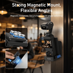 Magnetic expansion mount for Pocket 4p/4/3 Magnetic expansion mount for Pocket 4p/4/3