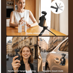 Magnetic expansion mount for Pocket 4p/4/3 Magnetic expansion mount for Pocket 4p/4/3