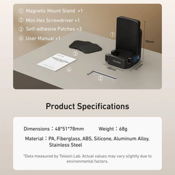 Magnetic expansion mount for Pocket 4p/4/3 Magnetic expansion mount for Pocket 4p/4/3