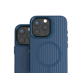 ليڤيلو Livia كفر من سيليكون TPU لهاتف ايفون 16 Pro Max - أزرق Levelo Livia TPU Silicone Case for iPhone 16 Pro Max - Blue