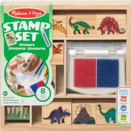 ميليسا آند دوغ مجموعة أختام الديناصورات Melissa & Doug Dinosaur Stamp Set