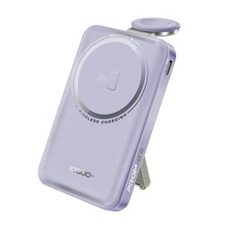 بروميت Mavrix-3 باور بانك لاسلكي MagSafe ‏3 في 1 بسعة 10000mAh - بنفسجي Promate Mavrix-3 10000mAh 3-in-1 MagSafe Wireless Power Bank - Purple