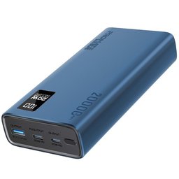 بروميت Bolt-20PD باور بانك 20000mAh بقدرة 20W - أزرق Promate Bolt-20PD 20000mAh 20W Power Bank - Blue