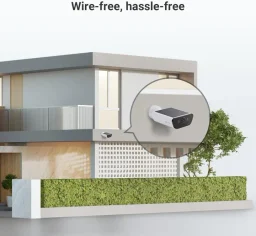 كاميرا مراقبة لاسلكية ببطارية وطاقة شمسية إيزفيز CB5 بدقة 4K EZVIZ CB5 4K (8MP) Smart Home Solar Battery Wi-Fi Camera with Built-in 1.4W Solar Panel, 10,400mAh