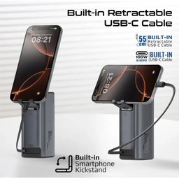 باور بانك من PROMATE بقوة 130W وسعة 20000 الف ملي امب PROMATE Titan-130W Power Bank – 20000mAh