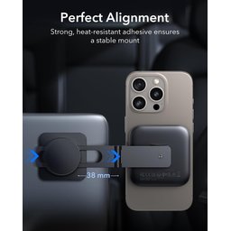 شاحن هاتف ESR Qi2 MagSafe للسيارة (2C522E) ESR Qi2 Premium Screen Car MagSafe Phone Charger (2C522E)