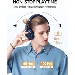 سماعات الرأس 1MORE SonoFlow Pro فوق الأذن مع خاصية إلغاء الضوضاء 1MORE SonoFlow Pro Noise Cancelling Over Ear Headphones