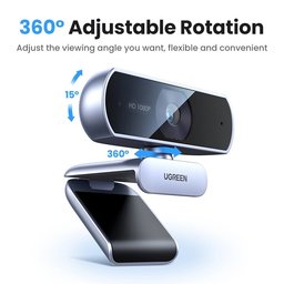 كاميرا ويب UGREEN بدقة HD 1080P UGREEN HD 1080P Web Camera